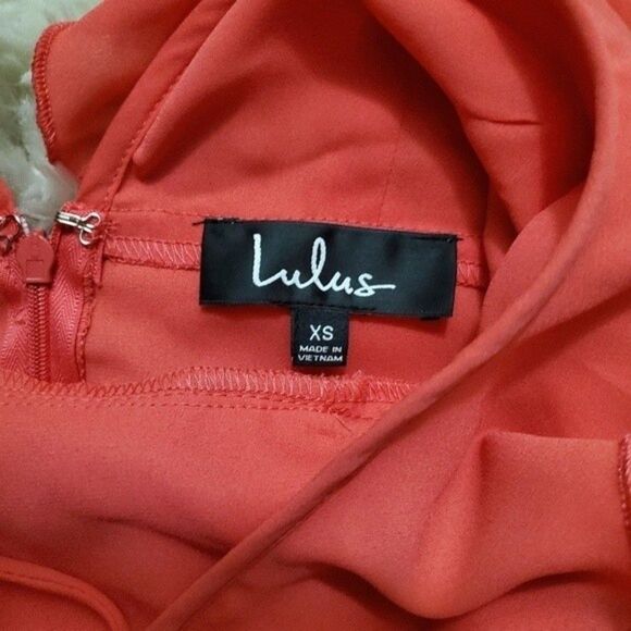 Lulus Ruffle Open Back Mini Dress - Picture 7 of 7